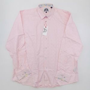 Bogosse BG Gary 86 Sz 7/3XL Long Sleeve Shirt Pink